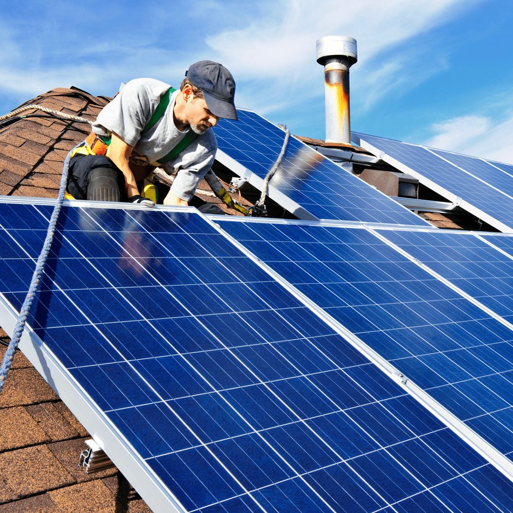 Solar panel installation Reading